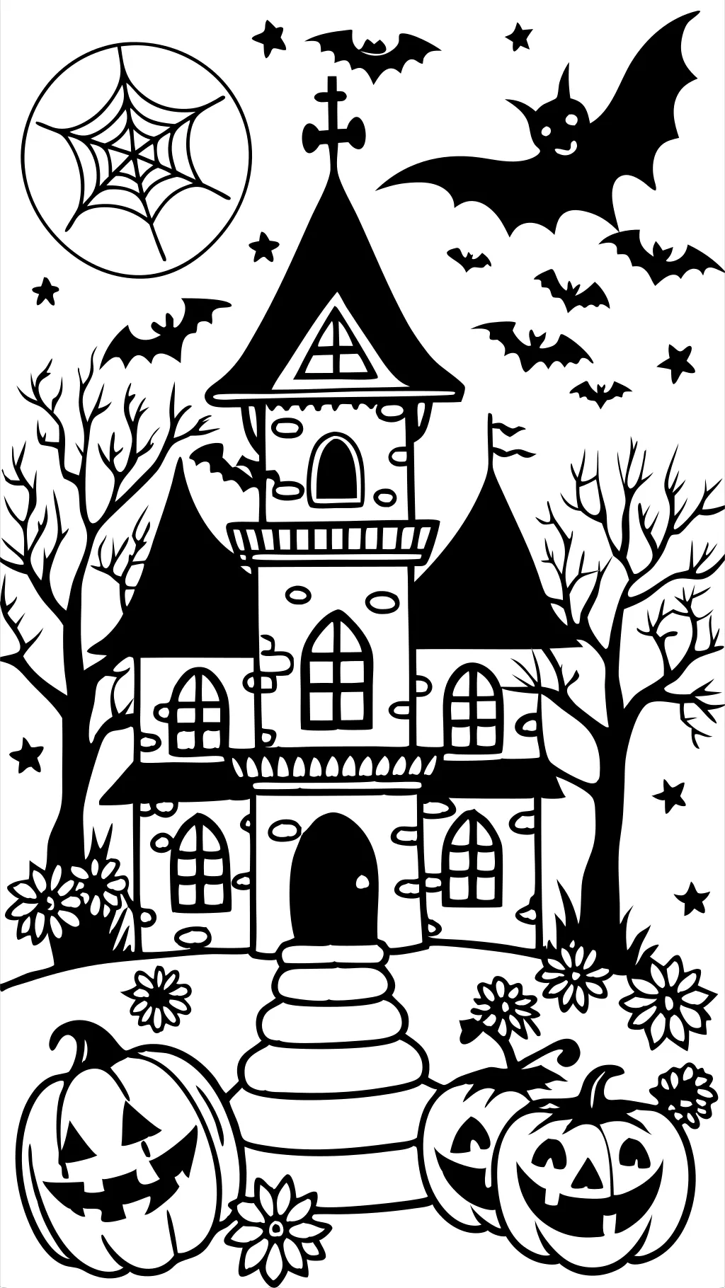 adult halloween coloring pages